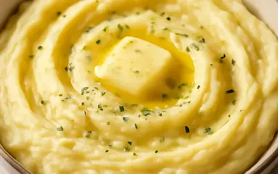 Mashed potatoes with butter