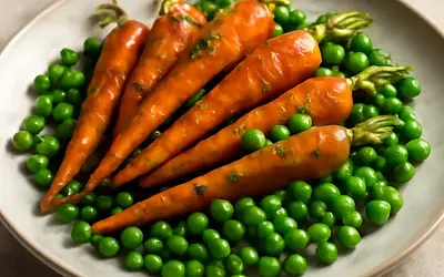 Carrots with Peas
