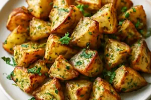 Baked Potatoes with Herbs