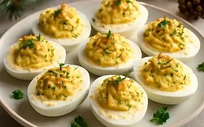 Stuffed Eggs (for Christmas Eve)