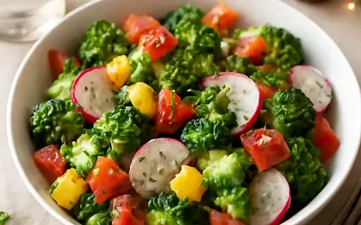 Vegetable Salad (Christmas Version)