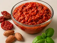 Red pesto (from sun-dried tomatoes)