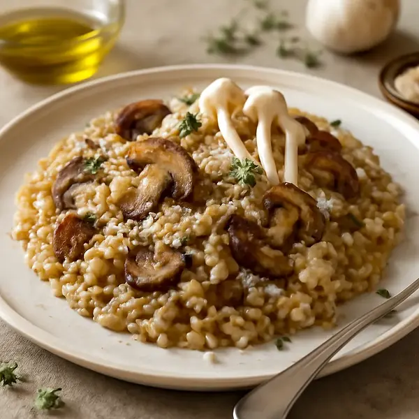 Risotto z grzybami porcini