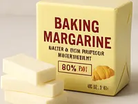Baking margarine