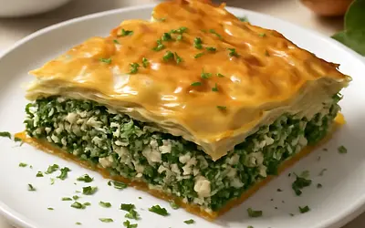 Spanakopita - spinach pie