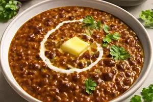 Dal makhani - creamy lentils