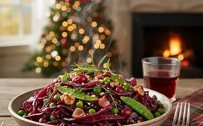 Wigilijna kapusta z grochem