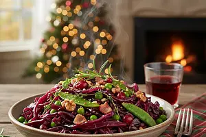 Wigilijna kapusta z grochem