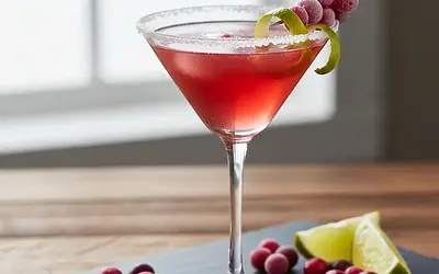 Drink Cosmopolitan z żurawiną