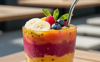 Sylwestrowe Smoothie Owocowe z Bananem