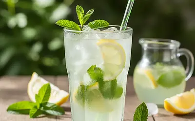 Orzeźwiająca Lemoniada z Miętą
