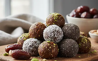 Kuleczki mocy z daktyli