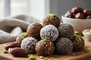 Kuleczki mocy z daktyli