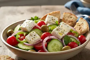 Sałatka grecka z serem feta