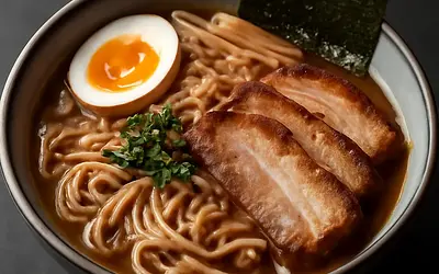 Miso ramen z chashu