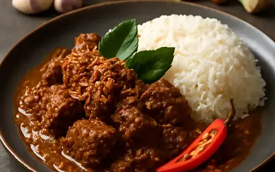 Rendang wołowe