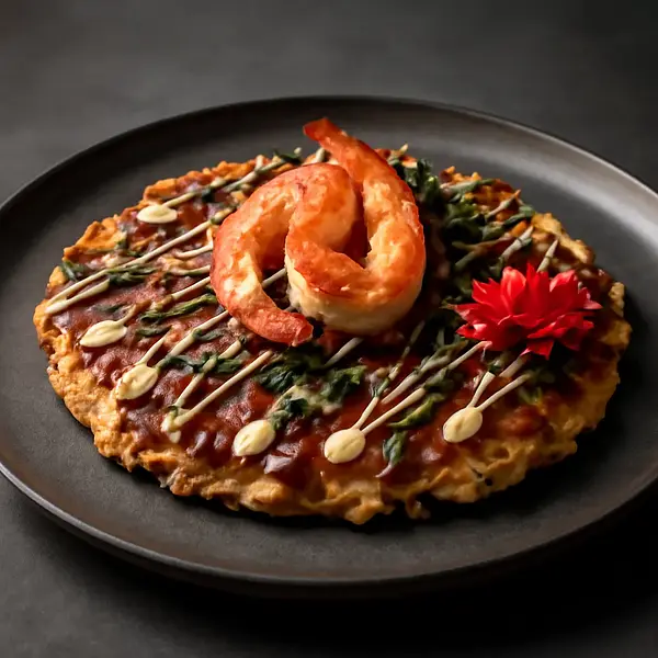 Okonomiyaki - japoński placek